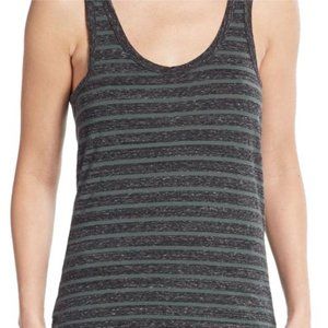 James Perse Size 1 Striped Tank Top NWT